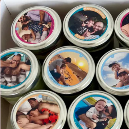 Birthday Cake Jars