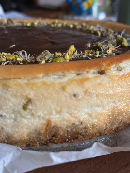 🍰🕺 Dubai Chocolate Cheesecake  (Pickup Only - Tel Aviv)