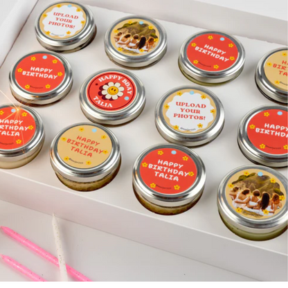 Birthday Cake Jars