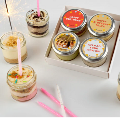 Birthday Cake Jars